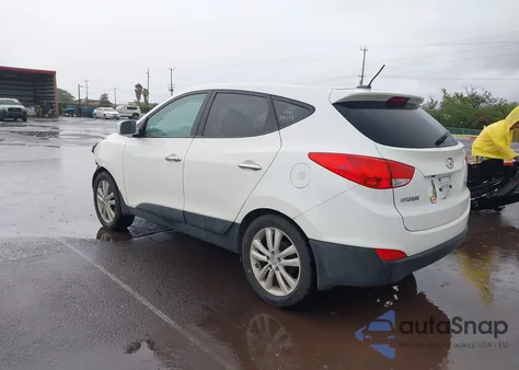 2013 Hyundai Tucson Limited from USA, damaged, VIN KM8JU3AC0DU634180